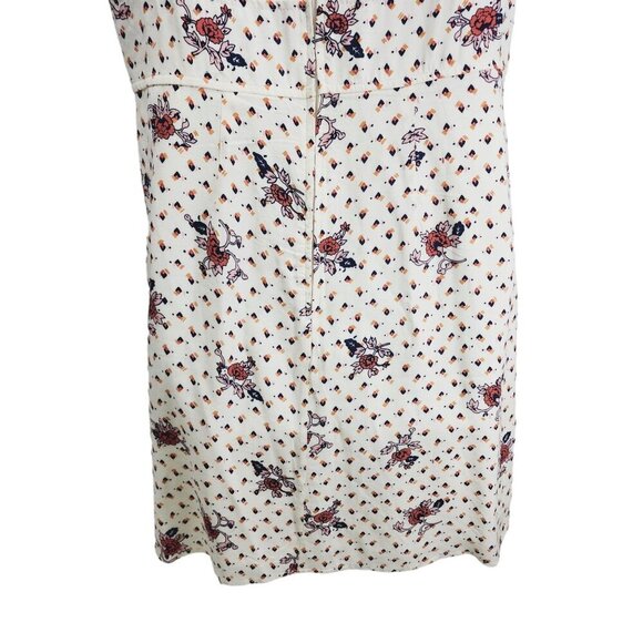 ModCloth Women's The Keyhole‎ Story A-Line Dress White Size 6 - Picture 6 of 13